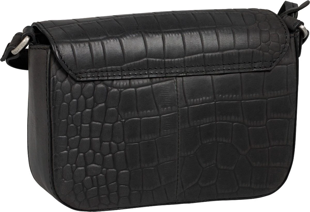 Burkely Casual Cayla Dames Schoudertas Klein Satchel Small - Zwart 5 Burkely Casual Cayla Dames Schoudertas Klein Satchel Small - Zwart - Afbeelding 3