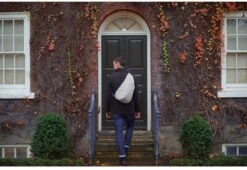 Healthy Back Bag Textured Nylon S Sage -Liora Luxe Winkel 1200x825 3