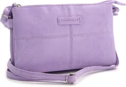 Renato Lucci Dames Schoudertasje Lila/paars