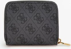 Guess Alexie SLG Small Zip Around Dames Portemonnee - Coal Logo -Liora Luxe Winkel 1200x829 5