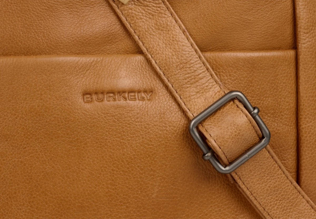 Burkely Just Jolie Dames Werktas 14" - Cognac 7 Burkely Just Jolie Dames Werktas 14" - Cognac - Afbeelding 5