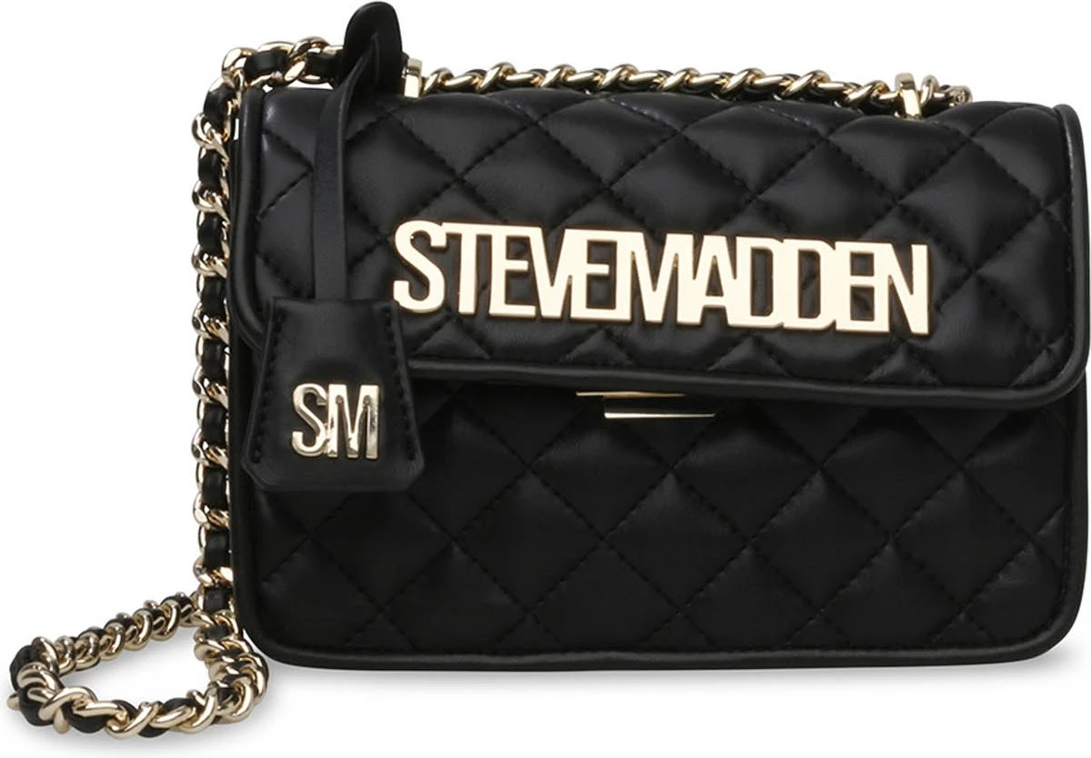 Steve Madden Bfreya Dames Schoudertas - Zwart - Maat Geen 6 Steve Madden Bfreya Dames Schoudertas - Zwart - Maat Geen - Afbeelding 4