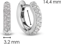 TI SENTO - Milano TI SENTO Milano Oorbellen 7210ZI - Gerhodineerd Sterling Zilver -Liora Luxe Winkel 1200x857 3