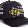Deus Ex Machina DEUS Grip Tape Trucker Cap - Black 1 Deus Ex Machina DEUS Grip Tape Trucker Cap - Black -Liora Luxe Winkel 1200x869 1
