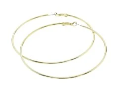 Behave - Oorringen Dames - Goud Kleur - 9 Cm