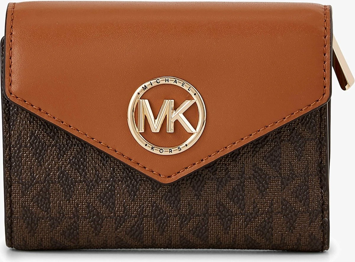 Michael Kors Medium Handtas Carmen - Bruin 9 Michael Kors Medium Handtas Carmen - Bruin - Afbeelding 7