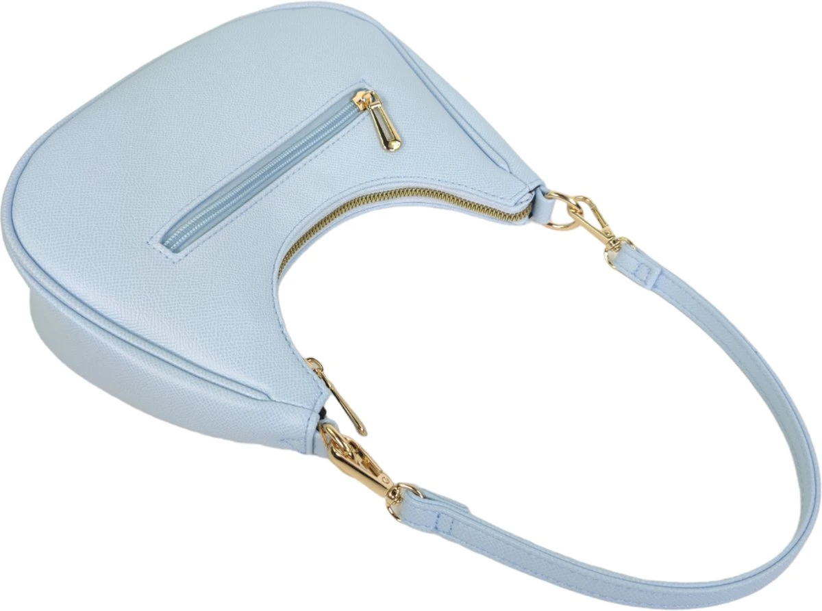 Flora&Co - Paris - Luxe Schoudertasje/crossbody - Wisselbare Riem - Licht Blauw 7 Flora&Co - Paris - Luxe Schoudertasje/crossbody - Wisselbare Riem - Licht Blauw - Afbeelding 5