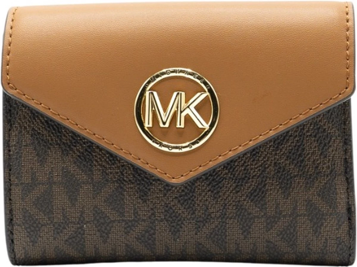 Michael Kors Medium Handtas Carmen - Bruin 3 Michael Kors Medium Handtas Carmen - Bruin