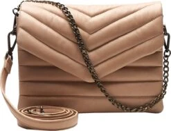 Chabo Bags - Venice Handbag - Leer - Schoudertas - Handtas - Crossover - Beige -Liora Luxe Winkel 1200x921 1