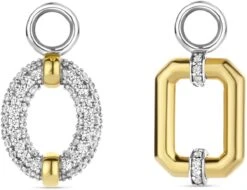 TI SENTO - Milano Oorbedels 9260ZY - Zilveren Dames Oorbedels