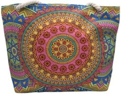 Strandtas Shopper Weekendtas Met Rits Multi Roze 8 Strandtas Shopper Weekendtas Met Rits Multi Roze -Liora Luxe Winkel 1200x931 1