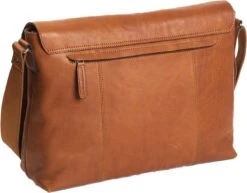 Chesterfield Schoudertas Met Overslag Marley A4 15.6'' Cognac -Liora Luxe Winkel 1200x940 1