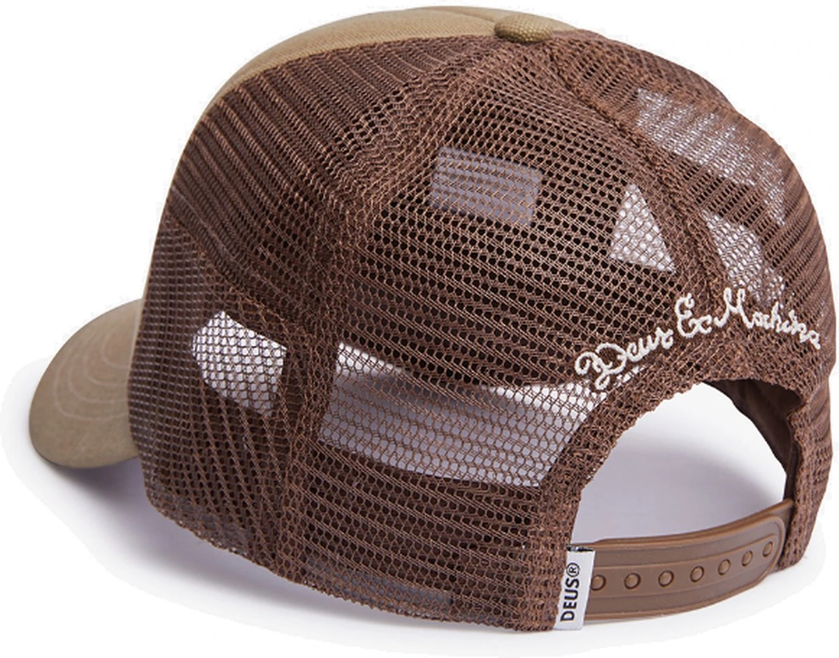 Deus Ex Machina DEUS Thinker Trucker Cap - Tan 4 Deus Ex Machina DEUS Thinker Trucker Cap - Tan - Afbeelding 2