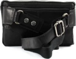 Spikes & Sparrow - Bronco - Leren Heuptas - Zwart -Liora Luxe Winkel 1200x942