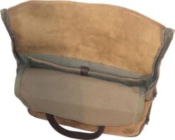 Leather Design Rugzak / Schoudertas / Handtas Leer Met Canvas L -Liora Luxe Winkel 1200x958 3