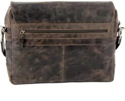 Roberto Romano Schoudertas - CATANIA - Bruin - Echt Leer - 28x40x9cm - JU-48212 -Liora Luxe Winkel 1200x976 1