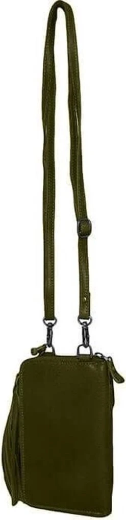 Bag2Bag Schoudertas / Telefoontasje / Portemonnee Tennessee Olijf -Liora Luxe Winkel 291x1200 1