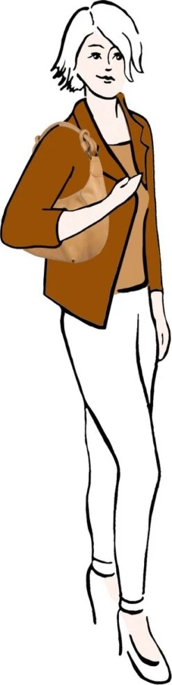 Lizzy Hobo (Taupe) -Liora Luxe Winkel 302x1200 6