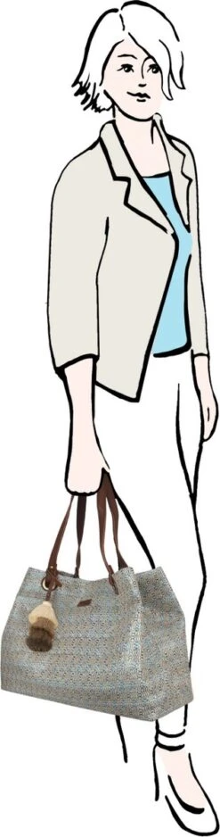 Sunny Beach Bag (Smaragdgroen) -Liora Luxe Winkel 316x1200