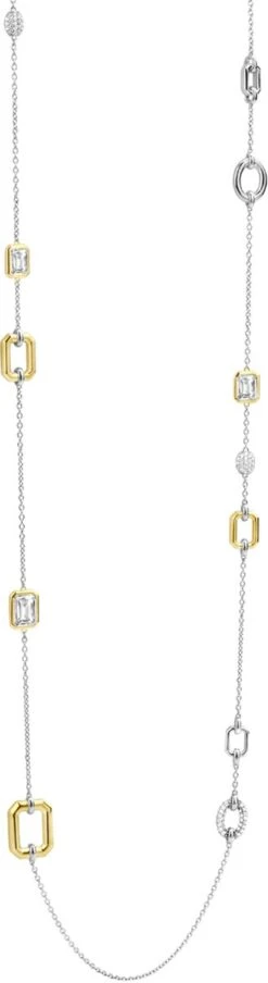 TI SENTO - Milano Collier 34028ZY - Zilveren Dames Ketting - Maat 80 -Liora Luxe Winkel 328x1200