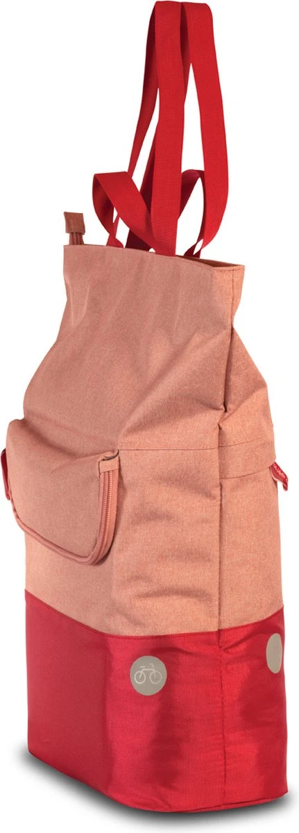 Punta Shopper Velo 27 Liter 44 X 50 Cm Nylon/polyester Roze/rood 6 Punta Shopper Velo 27 Liter 44 X 50 Cm Nylon/polyester Roze/rood - Afbeelding 4