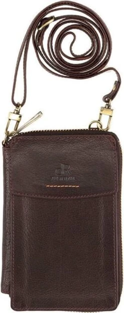 DR Amsterdam Icon 913266 Schoudertas / Portemonnee - Brown 11 DR Amsterdam Icon 913266 Schoudertas / Portemonnee - Brown -Liora Luxe Winkel 476x1200 1