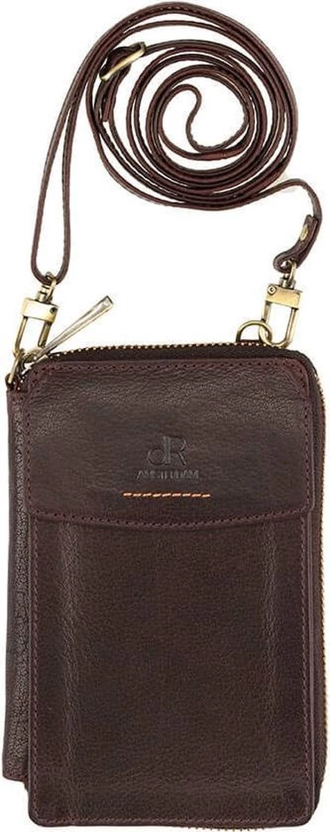 DR Amsterdam Icon 913266 Schoudertas / Portemonnee - Brown 4 DR Amsterdam Icon 913266 Schoudertas / Portemonnee - Brown - Afbeelding 2