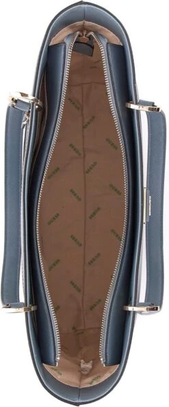 Guess Eco Alexie Elite Tote Dames Handtas - Slate Blue -Liora Luxe Winkel 500x1200