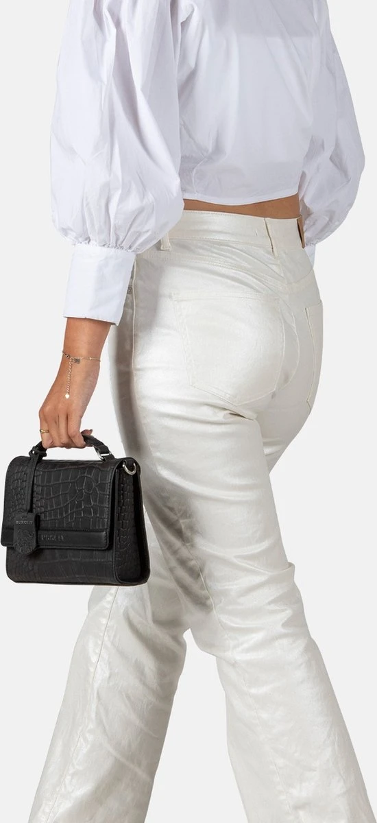 Burkely Casual Cayla Dames Handtas Klein Citybag Small - Zwart 7 Burkely Casual Cayla Dames Handtas Klein Citybag Small - Zwart - Afbeelding 5