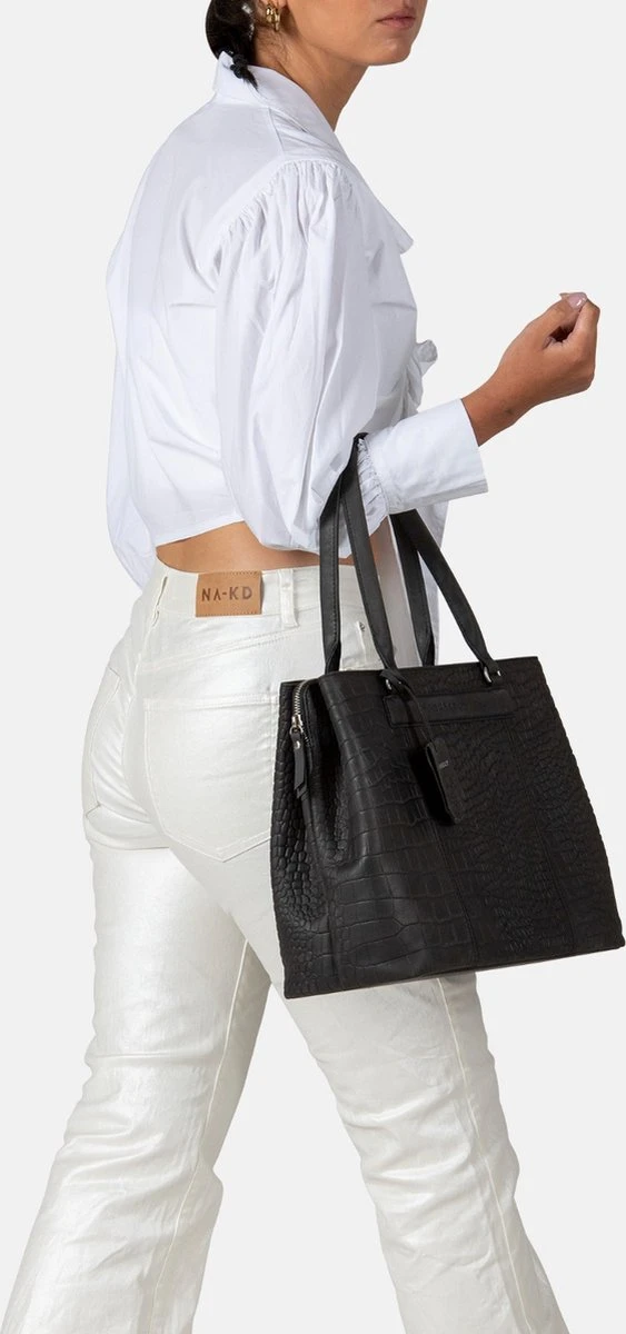 Burkely Casual Cayla Dames Werktas 13.3" - Zwart 7 Burkely Casual Cayla Dames Werktas 13.3" - Zwart - Afbeelding 5