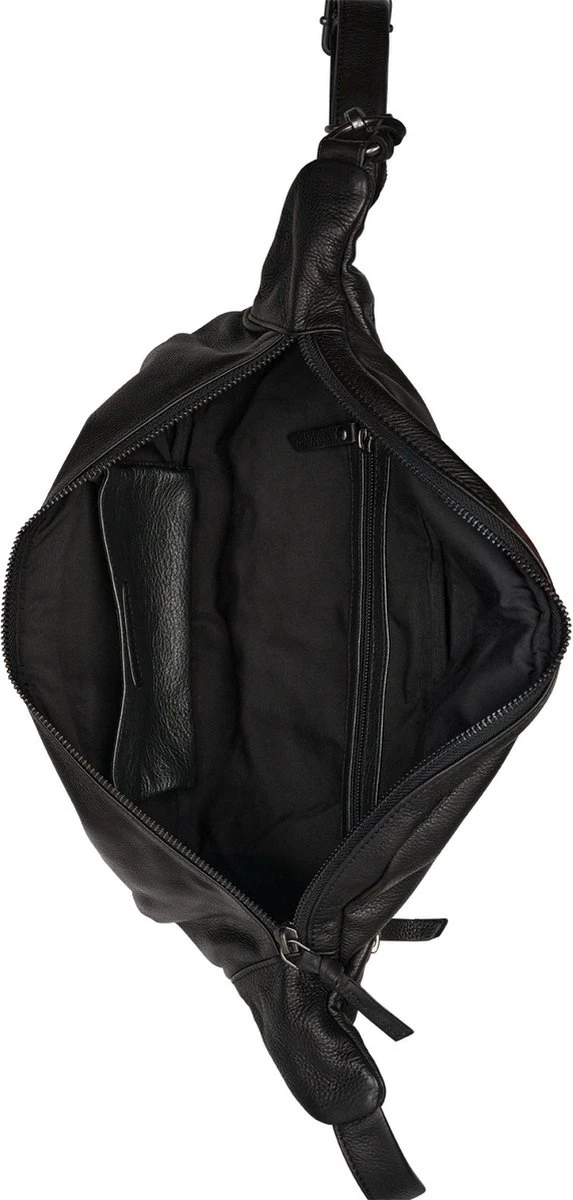 Burkely Just Jolie Dames Oversized Bumbag Heuptas - Zwart 6 Burkely Just Jolie Dames Oversized Bumbag Heuptas - Zwart - Afbeelding 4