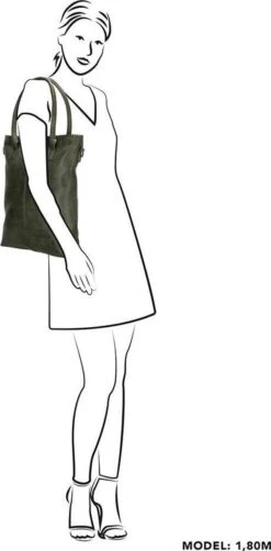 Zebra Trends Natural Bag Kartel Dark Green -Liora Luxe Winkel 590x1200