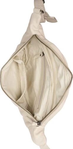 Burkely Just Jolie Dames Oversized Bumbag Heuptas - Wit -Liora Luxe Winkel 592x1200 1