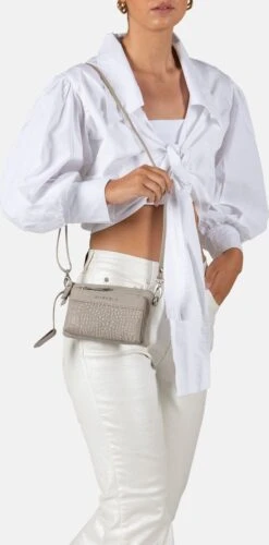 Burkely Casual Cayla Dames Minitas - Licht Grijs -Liora Luxe Winkel 593x1200