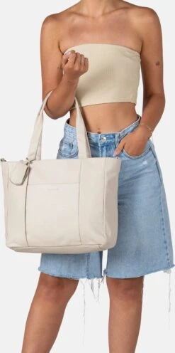 Burkely Just Jolie Dames Werktas 14" - Wit -Liora Luxe Winkel 597x1200