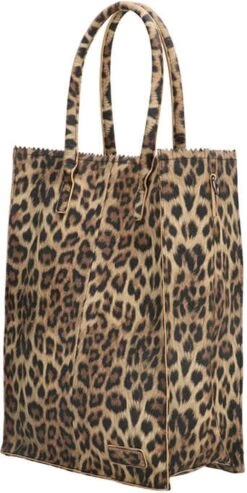Zebra Trends Shopper Rosa XL 15 Inch Luipaard -Liora Luxe Winkel 601x1200 1