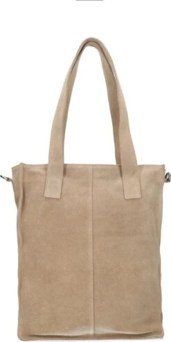 Manfield - Beige Suède Shopper 11 Manfield - Beige Suède Shopper -Liora Luxe Winkel 601x1200