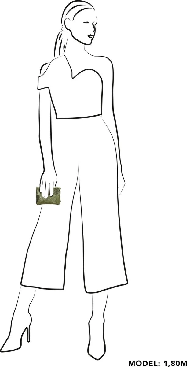 Charm London Elisa Portemonnee - Olijfgroen 7 Charm London Elisa Portemonnee - Olijfgroen - Afbeelding 5