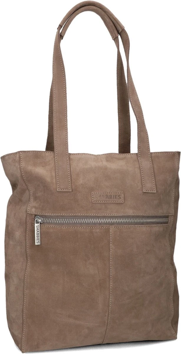 Shabbies X Wendy Wendy Shb0394 Shoppers Dames - Taupe - Maat ONESIZE 5 Shabbies X Wendy Wendy Shb0394 Shoppers Dames - Taupe - Maat ONESIZE - Afbeelding 3