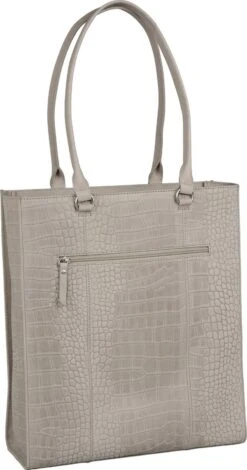 Burkely Casual Cayla Dames Shopper 14" - Licht Grijs -Liora Luxe Winkel 630x1200