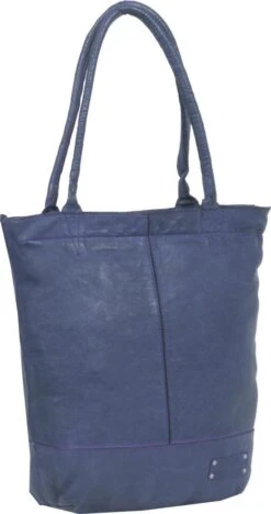 Justified Leren Shopper Met Etui Navy -Liora Luxe Winkel 633x1200 1