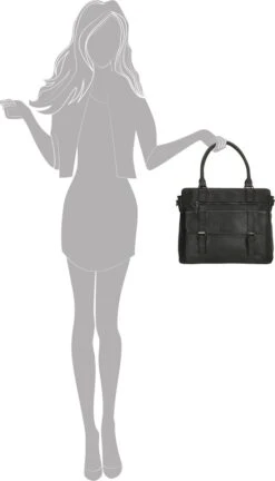 Enrico Benetti Amy Handtas - 15" Laptopvak - 66531 - Zwart -Liora Luxe Winkel 686x1200 1