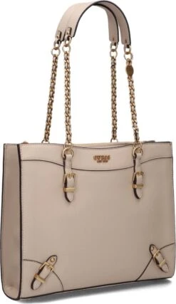 Guess Didi Society Tote Shoppers Dames - Beige - Maat ONESIZE 13 Guess Didi Society Tote Shoppers Dames - Beige - Maat ONESIZE -Liora Luxe Winkel 694x1200