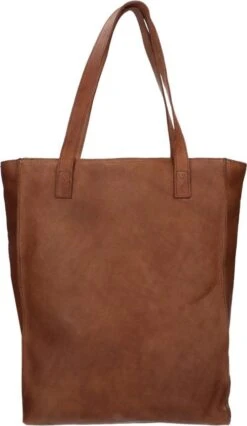 Manfield - Cognac Leren Shopper 10 Manfield - Cognac Leren Shopper -Liora Luxe Winkel 695x1200 1
