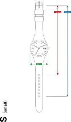 Ice-Watch IW021225 ICE Glitter Dames Horloge -Liora Luxe Winkel 700x1200