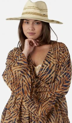 Barts Kayley Hat Light Brown Hoed Dames - Maat One Size -Liora Luxe Winkel 705x1200