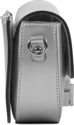 Lina Locchi Crossbodytas Dames / Handtas - Leer - AMBRA - Zilver -Liora Luxe Winkel 712x1200