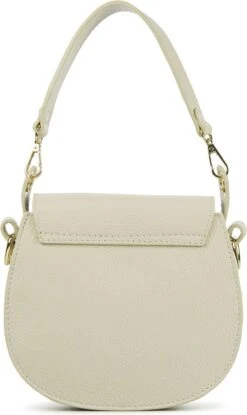 Lina Locchi Crossbodytas Dames / Handtas - Leer - Gianna - Ecru -Liora Luxe Winkel 715x1200