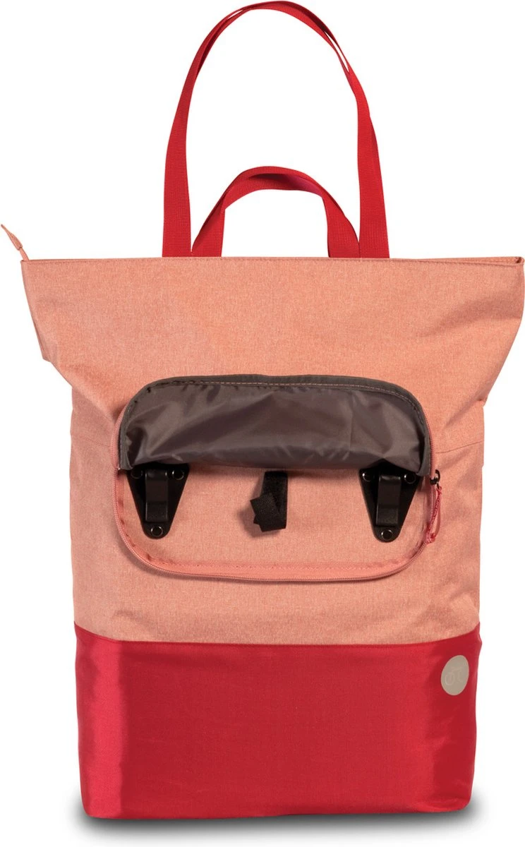 Punta Shopper Velo 27 Liter 44 X 50 Cm Nylon/polyester Roze/rood 5 Punta Shopper Velo 27 Liter 44 X 50 Cm Nylon/polyester Roze/rood - Afbeelding 3