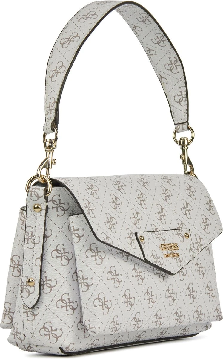 GUESS Schoudertassen Dames / Handtas - Leer - HWESG839019 - Wit 10 GUESS Schoudertassen Dames / Handtas - Leer - HWESG839019 - Wit - Afbeelding 8